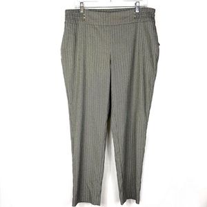 JM Collection Herringbone Ankle Pant